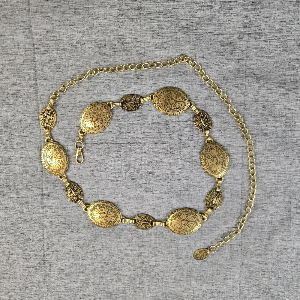 N/A antiqued goldtone